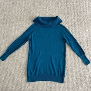Halogen Teal Cowl Neck Sweater Women’s Size Large